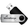 STICK 64GB USB2.0 MEDIARANGE Black