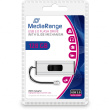 STICK 128GB USB 3.2 MEDIARANGE MR918 USB Type-A / Micro-USB - Dia - Schwarz - Silber