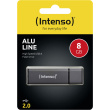 STICK 8GB 2.0 Intenso ALU Line anthrazit