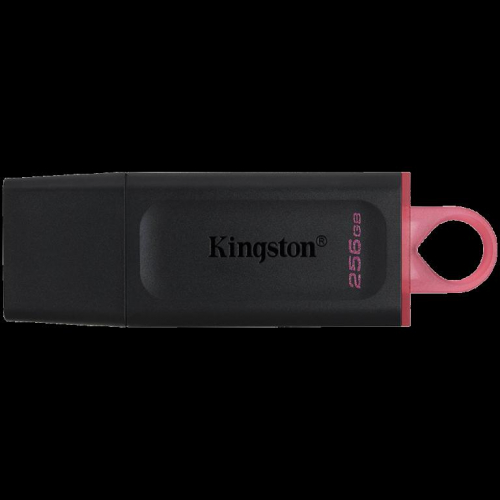 Kingston  256GB Portable USB 3.2 Gen 1 DataTraveler Exodia S (Black/Orange)