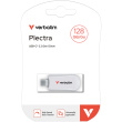 STICK Verbatim Plectra White 128GB USB-C Flash Drive 30229