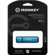 STICK 64GB Kingston IronKey Vault Privacy 50 retail