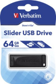 Verbatim Slider 64GB Black
