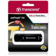 STICK 64GB Transcend JetFlash 750 USB3.1 schwarz (MLC)