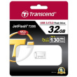 STICK 32GB Transcend JetFlash 720 USB3.1 Silber
