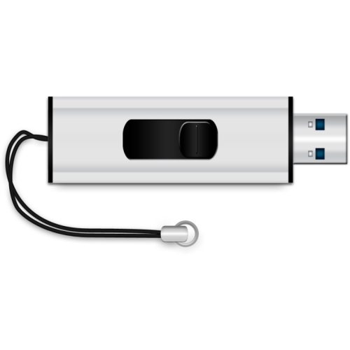 STICK 8GB MEDIARANGE MR914 3.2 Gen 1 Schwarz/Silber