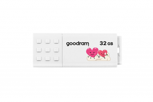 Goodram UME3 Valentine USB flash drive 32 GB USB Type-A 3.2 Gen 1 (UME3-0320W0R11-V) White