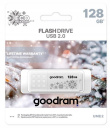 Goodram UME2 Winter USB flash drive 128 GB USB Type-A 2.0 (UME2-1280W0R11-WI) White