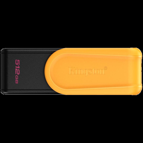 Kingston 512GB Portable USB 3.2 Gen 1 DataTraveler Exodia S (Black/Yellow)