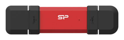 Silicon Power DS72 USB flash drive 1 TB USB Type-A / USB Type-C 3.2 Gen 2 (3.1 Gen 2) Red