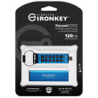 STICK 128GB Kingston IronKey Keypad 200C AES-256 USB-C retail