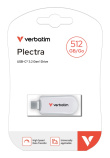 Verbatim Plectra USB-C Flash Drive White 512GB