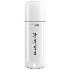 Transcend JetFlash 700/730 USB flash drive 512 GB USB Type-A 3.2 Gen 1 (3.1 Gen 1) Black, White