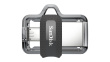 SanDisk Ultra Dual m3.0 USB flash drive 256 GB USB Type-A / Micro-USB 3.2 Gen 1 (3.1 Gen 1) Black, Silver, Transparent