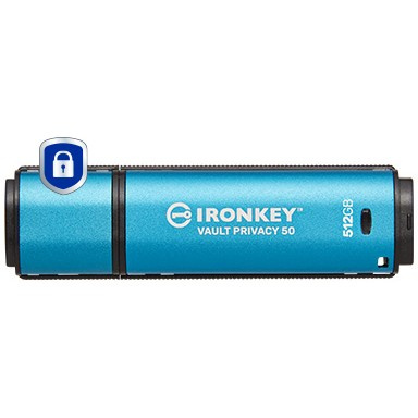 STICK USB-Stick 512GB Kingston IronKey Vault Privacy 50 retail