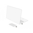STICK DELOCK Mini USB 5Gbps USB-C Speicherstick 64GB Metallgehäuse