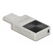 STICK DELOCK Mini USB 3.2Gen1 USB-C Speicherstick 128GB Metallgeh.