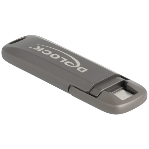 STICK DELOCK USB 20 Gbps USB-C Speicherstick 256GB Lesegeschwindigkeit 1980mB/s - Metallgehuse