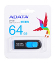 ADATA 64GB DashDrive UV128 USB flash drive USB Type-A 3.2 Gen 1 (3.1 Gen 1) Black,Blue
