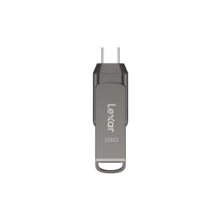 Lexar JumpDrive LJDD400256G-BNQNG USB flash drive 256 GB USB Type-C 3.2 Gen 1 (3.1 Gen 1) Grey