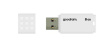 GOODRAM Pendrive UME2 8GB USB 2.0 white
