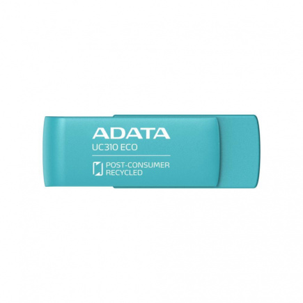 MEMORY DRIVE FLASH USB3.2 64GB/GREEN UC310E-64G-RGN ADATA