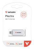 Verbatim Plectra USB-C Flash Drive White 256GB