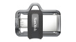 SanDisk Ultra Dual m3.0 USB flash drive 256 GB USB Type-A / Micro-USB 3.2 Gen 1 (3.1 Gen 1) Black, Silver, Transparent