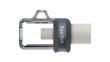 SanDisk Ultra Dual m3.0 USB flash drive 256 GB USB Type-A / Micro-USB 3.2 Gen 1 (3.1 Gen 1) Black, Silver, Transparent