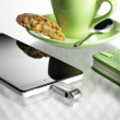Intenso cMobile Line USB flash drive 128 GB USB Type-A / USB Type-C 3.2 Gen 1 (3.1 Gen 1) Silver