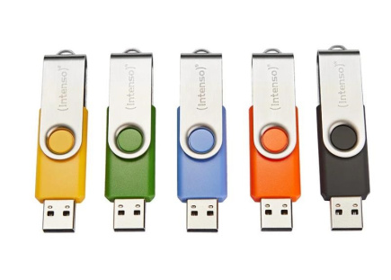 MEMORY DRIVE FLASH USB2 5X16GB/MULTIPACK 3503575 INTENSO WLONONWCRMUHR