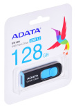 ADATA DashDrive UV128 128GB USB flash drive USB Type-A 3.2 Gen 1 (3.1 Gen 1) Black, Blue