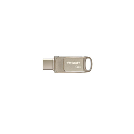 Patriot Memory Tab T560 128GB USB flash drive Dual USB 120MB/s (PS128GT560DS5D) Silver