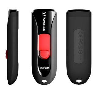STICK TRANSCEND 64GB JetFlash 590 Черный