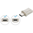 STICK 256GB TRANSCEND JetFlash USB3.1.Pen Drive.OTG Type-A&C.Silver