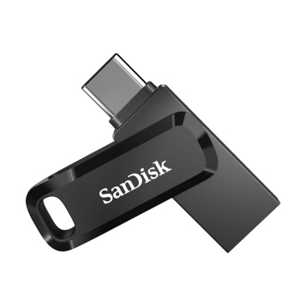 SanDisk Ultra Dual Drive USB flash drive 128 GB USB Type-A / USB Type-C 3.2 Gen 1 (3.1 Gen 1) Must, Silver