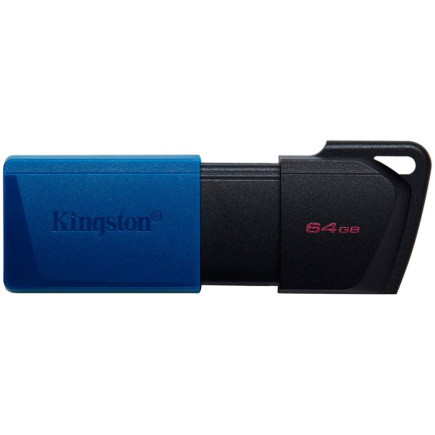 Kingston 64GB USB3.2 Gen 1 DataTraveler Exodia M (Черный + Blue)