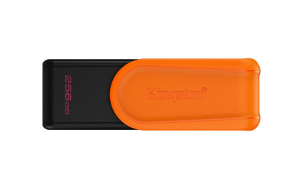 Kingston Technology DataTraveler 256GB Portable USB 3.2 Gen 1 Exodia S (Черный/Orange)