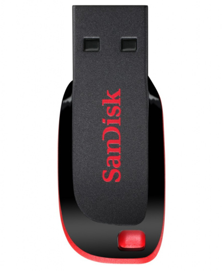 SanDisk Cruzer Blade USB flash drive 128 GB USB Type-A 2.0 Must, Red