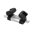 Silicon Power SP256GBUC3C51V1S USB flash drive 256 GB USB Type-A / USB Type-C 3.2 Gen 1 (3.1 Gen 1) Must, Silver
