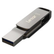 Lexar | 2-in-1 Flash Drive up to 130MB/s read | JumpDrive Dual Drive D400 | 64 GB | Type-C and Type-A USB 3.1 | Grey