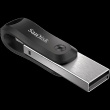 SanDisk iXpand Flash Drive Go 128GB - USB3.0 + Lightning - for iPhone and iPad
