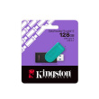 Kingston USB Flash Drive | DataTraveler Exodia S | 128 GB | USB 3.2 Gen 1 | Must/Turquoise