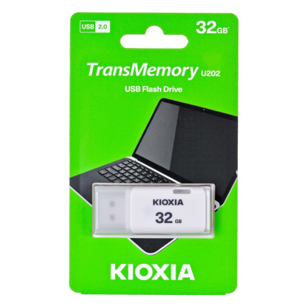 Kioxia TransMemory U202 USB flash drive 32 GB USB Type-A 2.0 Белый
