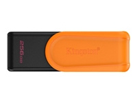 KINGSTON 256GB Portable USB 3.2 Gen 1 DataTraveler Exodia S Must/Orange