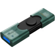 Kingston USB Flash Drive | DataTraveler Duo | 256 GB | USB Type-A and USB Type-C | Must/Green