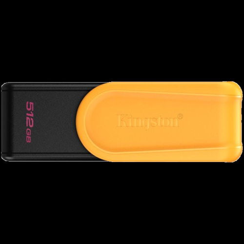 Kingston 512GB Portable USB 3.2 Gen 1 DataTraveler Exodia S (Черный/Yellow)