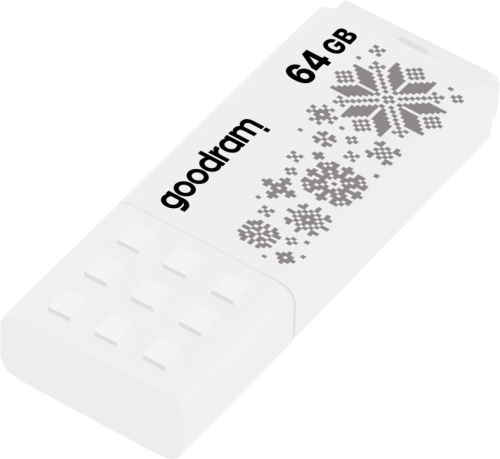 GOODRAM FLASHDRIVE 64GB UME2-WINTER White USB 2.0
