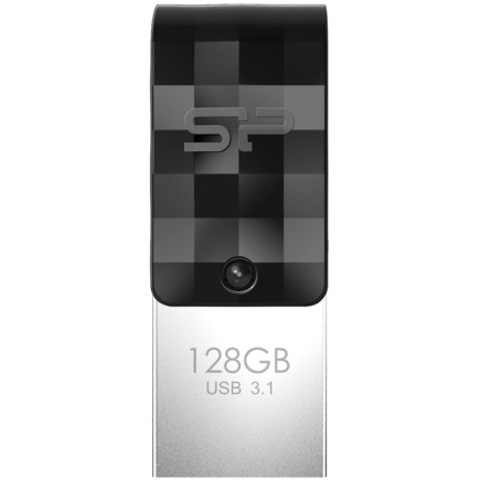 STICK USB3.1 128GB Silicon Power Typ C C31 Must