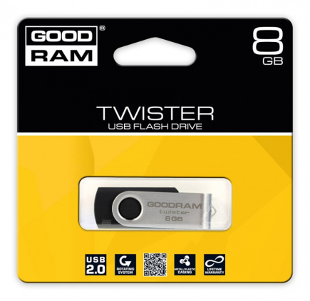 GOODRAM TWISTER 8GB Must USB2.0